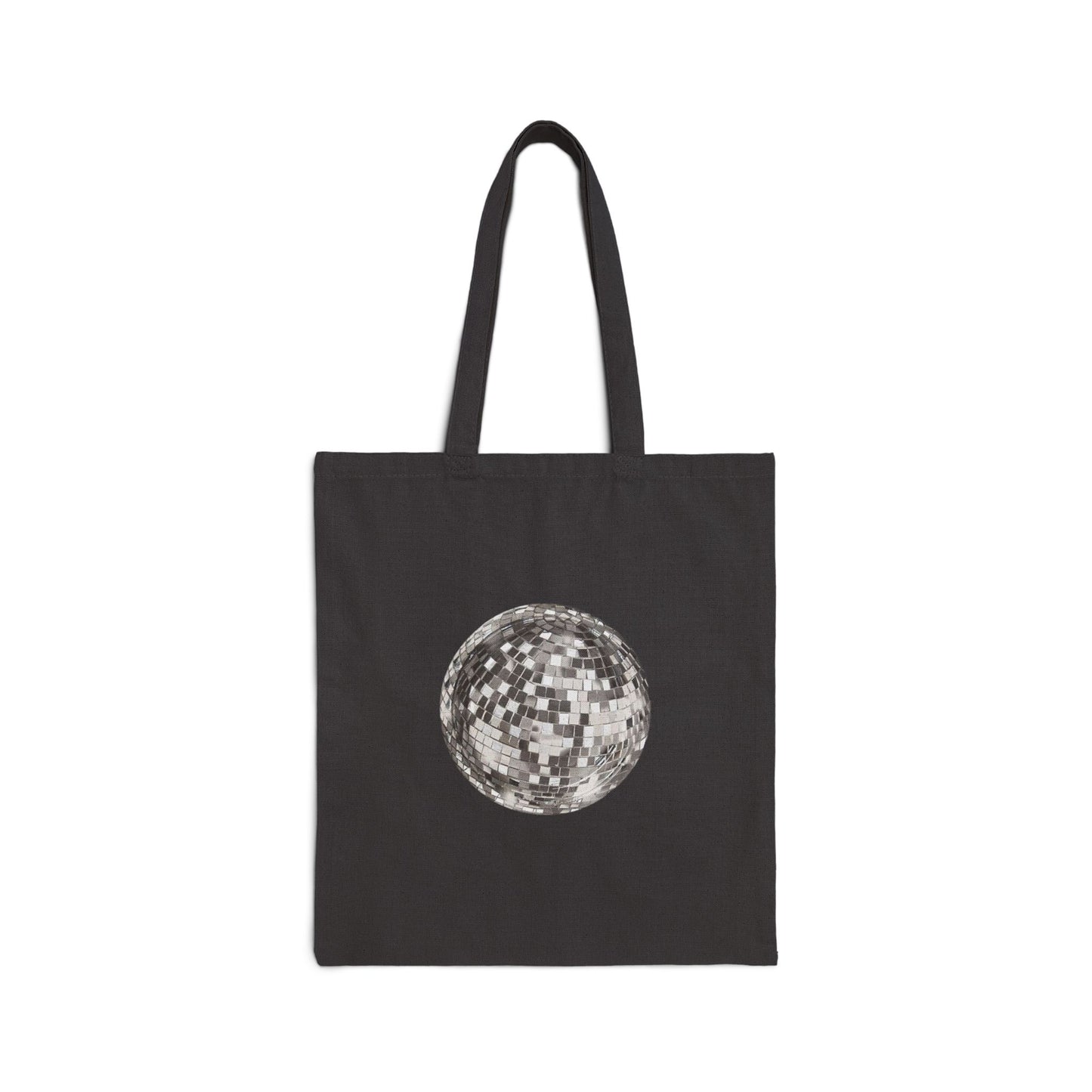 cotton tote bag print "disco"